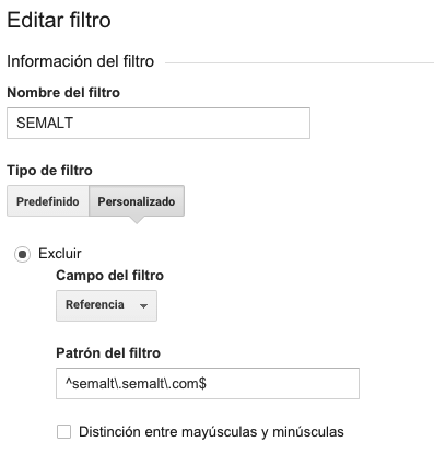 semalt filtro
