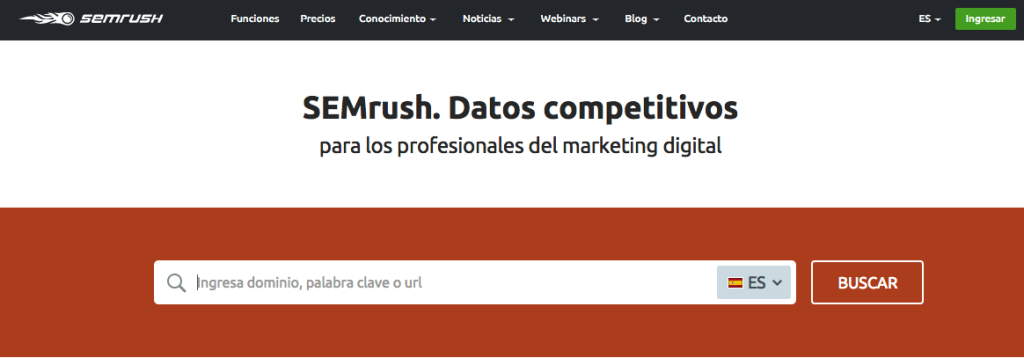 Extensiones SEO SEMRush
