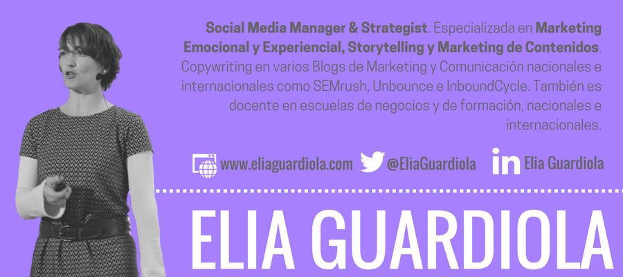 Social Media_ Elia Guardiola Elia Guardiola Community Manager