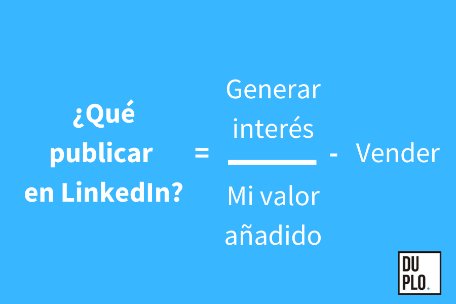que publicar en LinekdIn