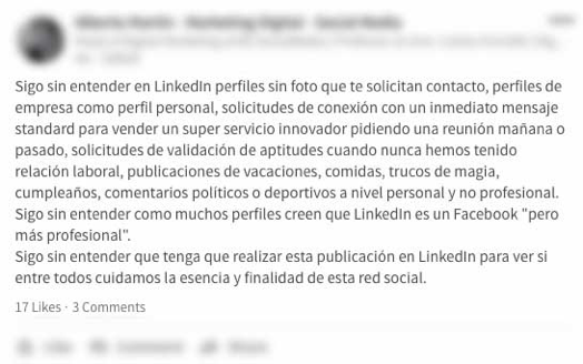 sacar partido a linkedin