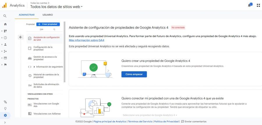 Google Analytics 4 como configurarlo